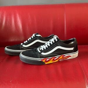 Vans Classics with Flames